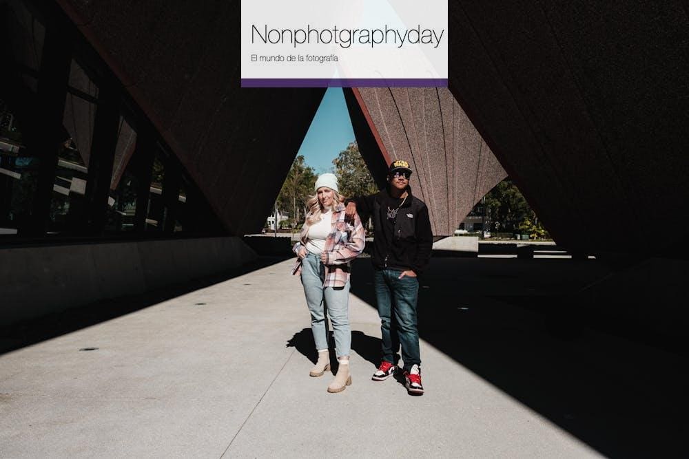 Couple in Stylish Attire